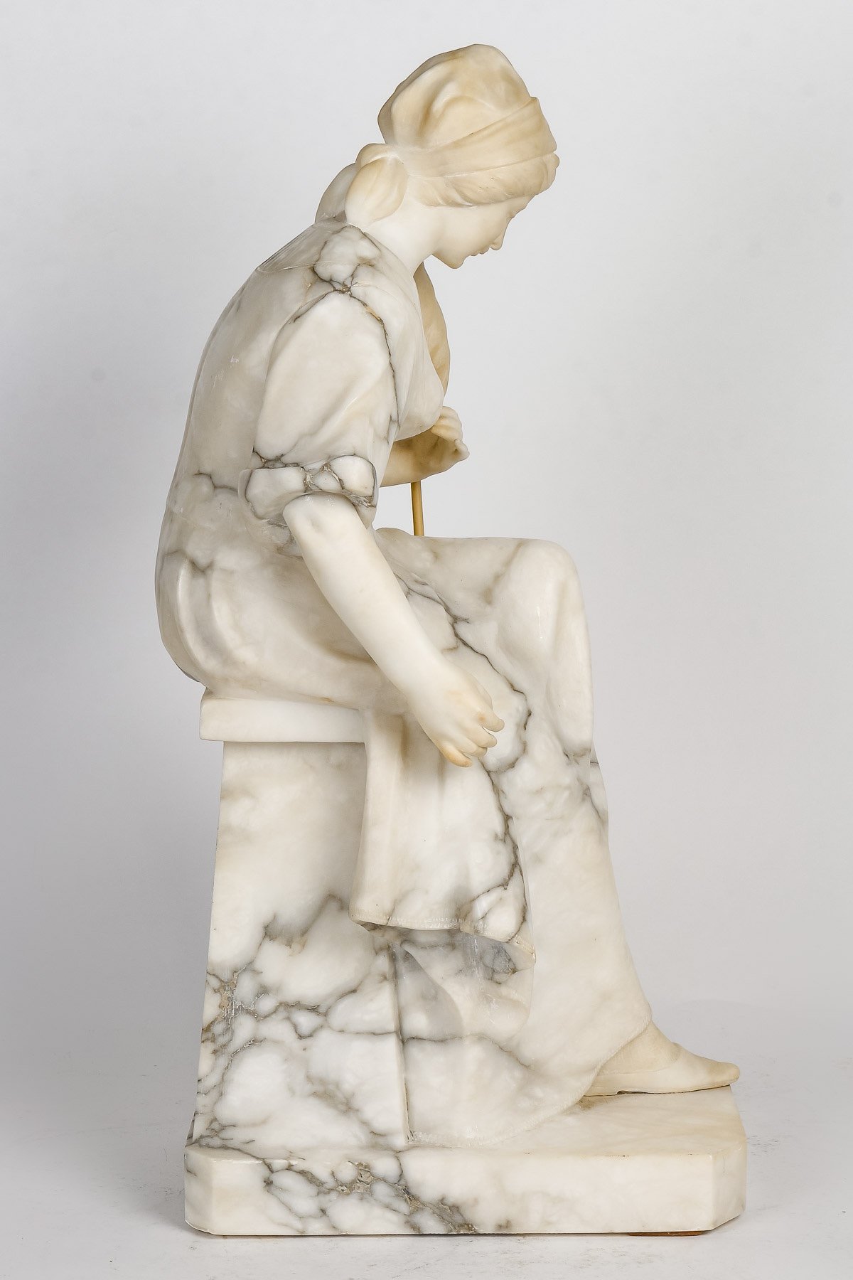 Sculpture en marbre Guglielmo Pugi — 4