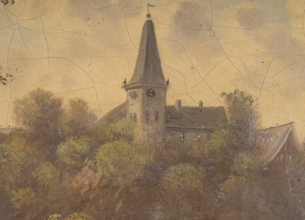 Un paysage de forêt, Josefine Griefenburg, XIXe siècle — 11