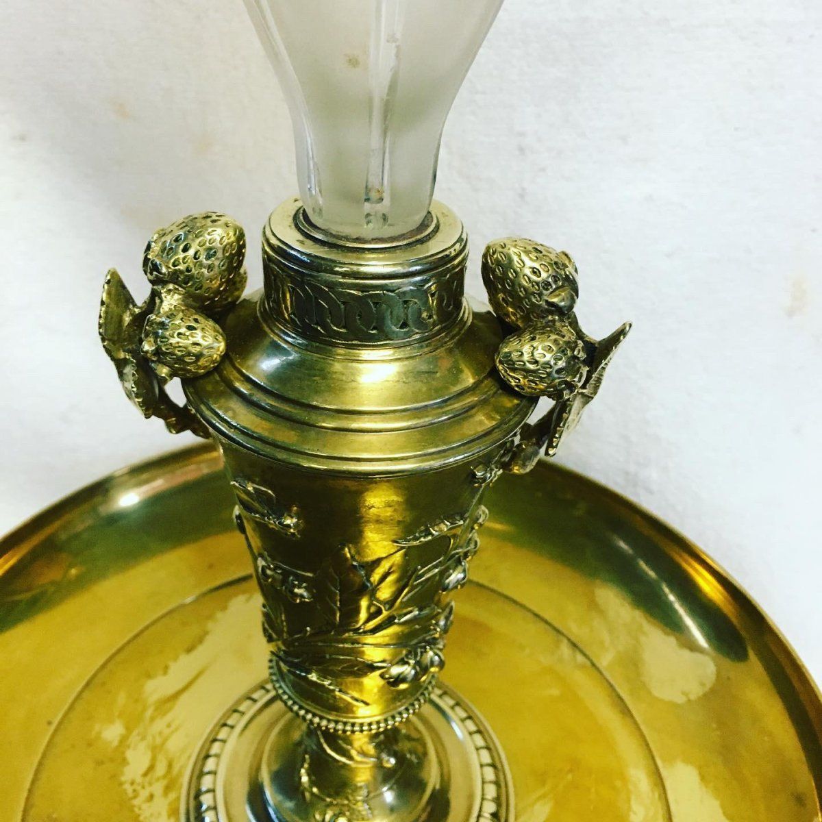 Coupe Soliflore en bronze Napoléon III — 9