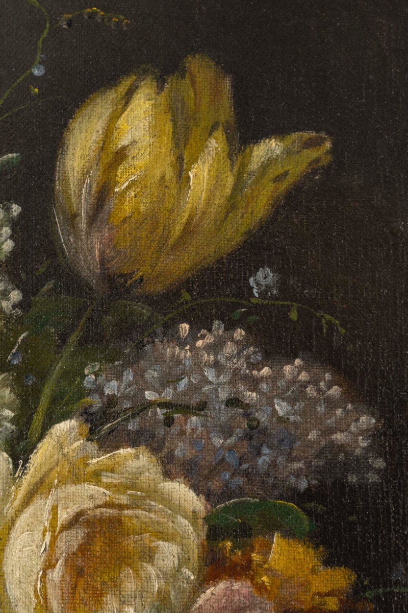Paire de tableaux fleurs Surian — 11