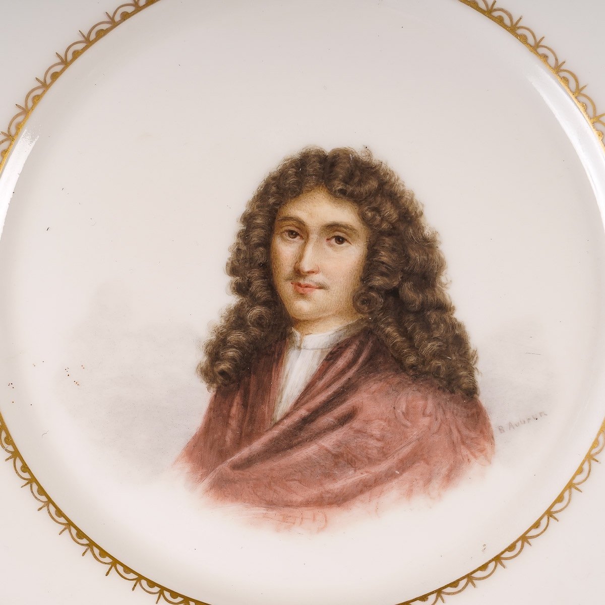 Série d'Assiettes Limoges portraits de Rois et Reines fin du XIXe siècle — 8
