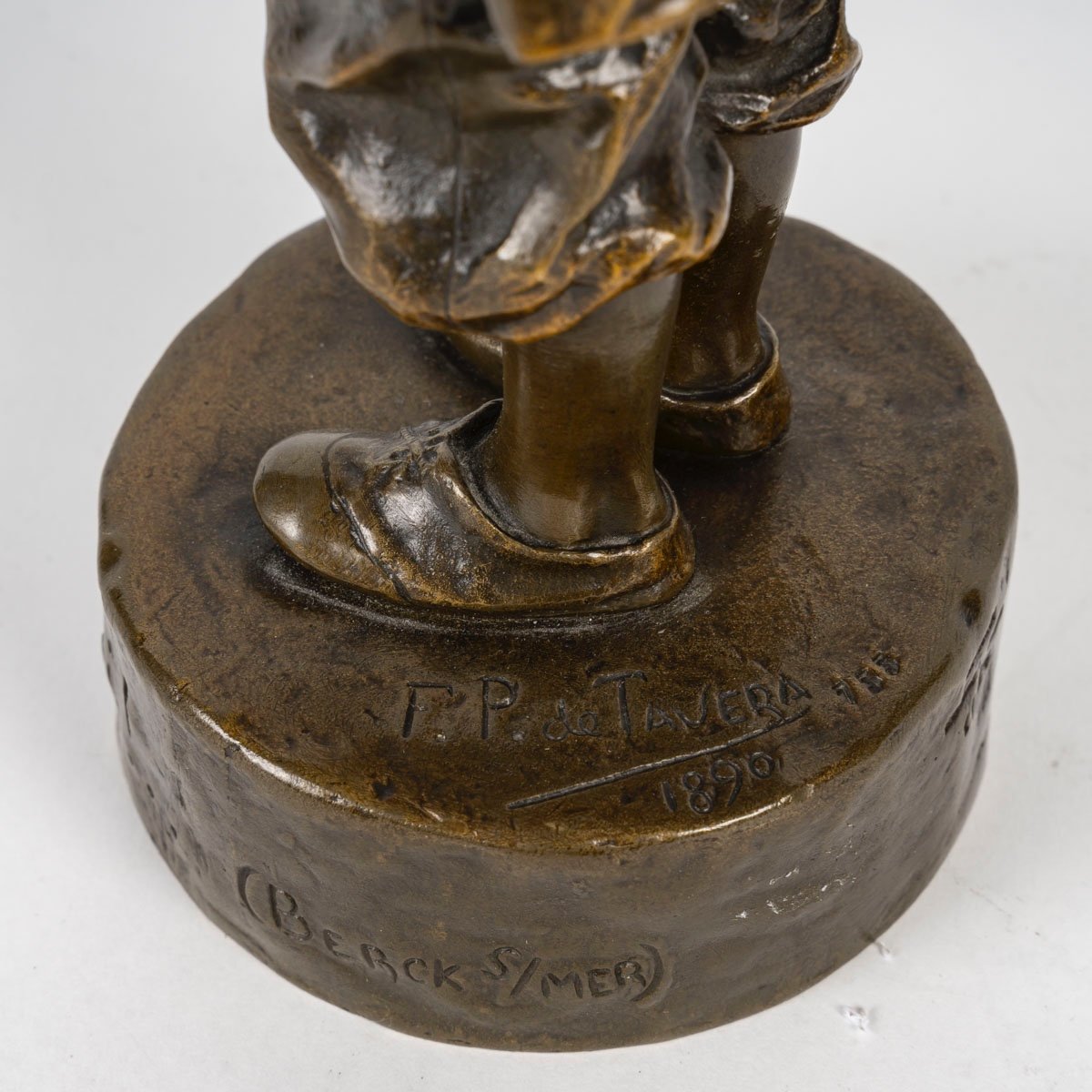 Une paire de sculptures Juan Clara en bronze A Patine Brune, fin du XIXe siècle — 11