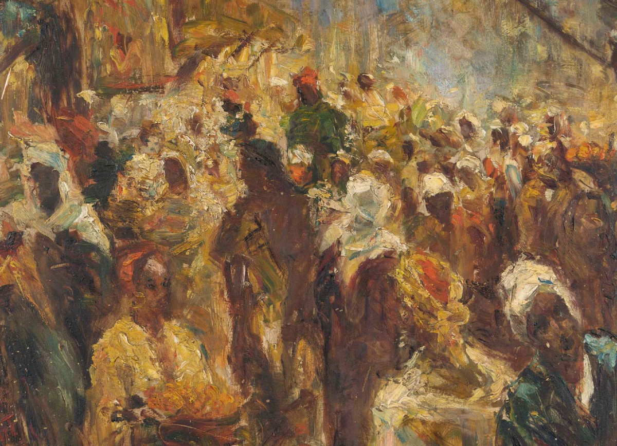 Une peinture orientaliste HSP, fin du XIXe siècle — 3