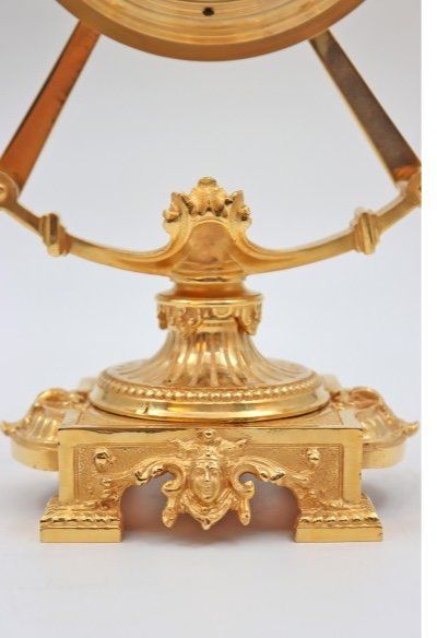 Pendule en bronze doré fin du XIXe siècle — 7