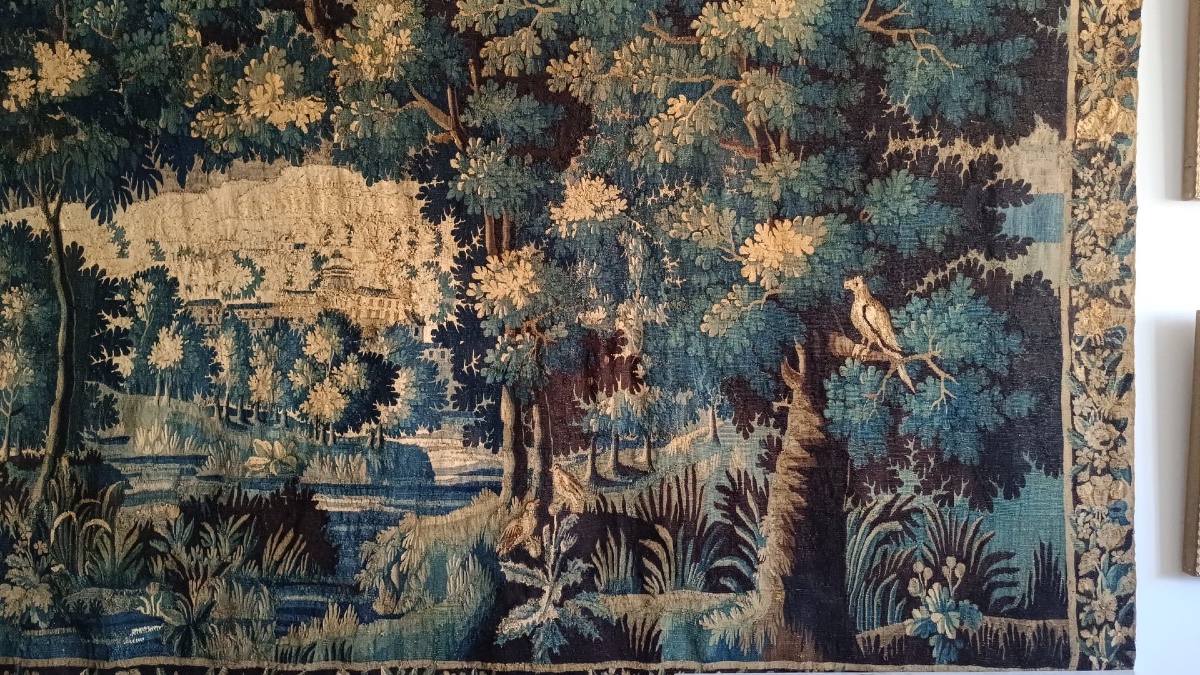 Une tapisserie de Verdure de Aubusson, début du XVIIIe siècle — 11
