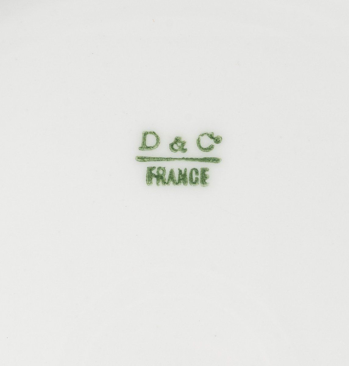 Série d'Assiettes en porcelaine bleu et blanc fin du XIXe siècle — 5
