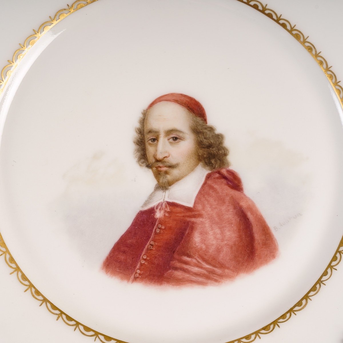 Série d'Assiettes Limoges portraits de Rois et Reines fin du XIXe siècle — 10