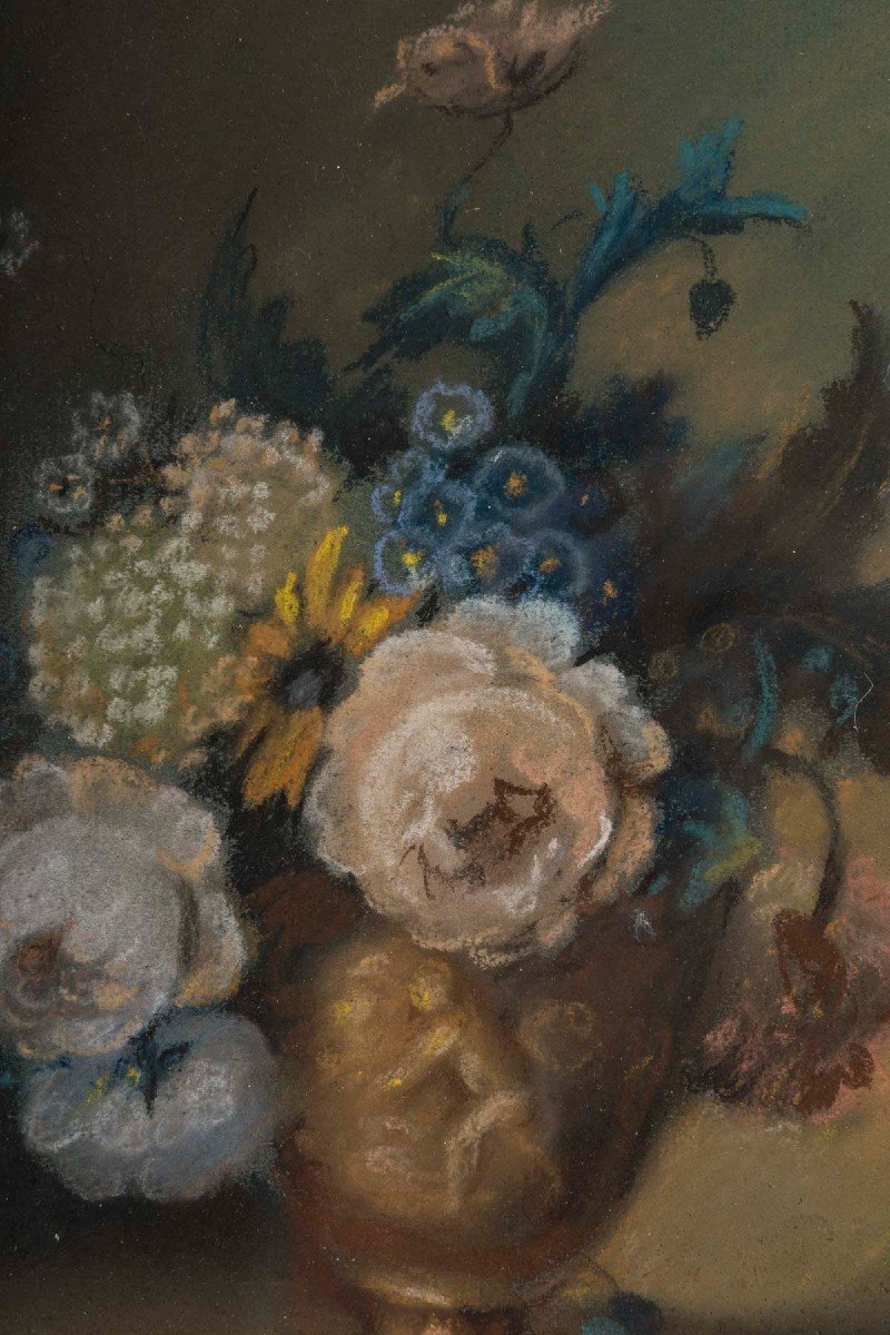 Une paire de Pastel bouquets de fleurs, Zoé LAIGNEAU — 9