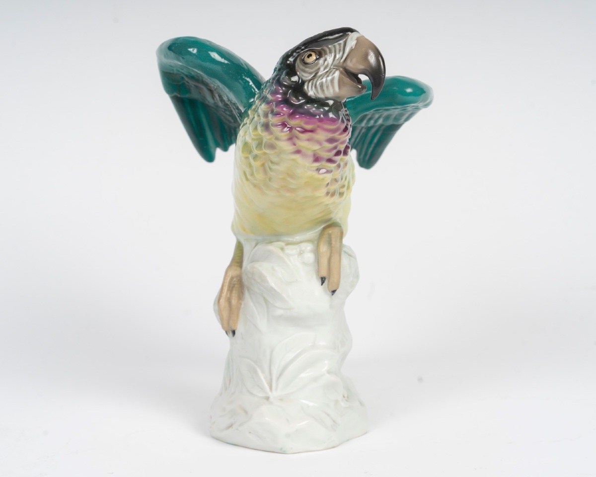 Une sculpture en porcelaine UNTER WEISS BACH, SAXE début du XXe siècle — 7