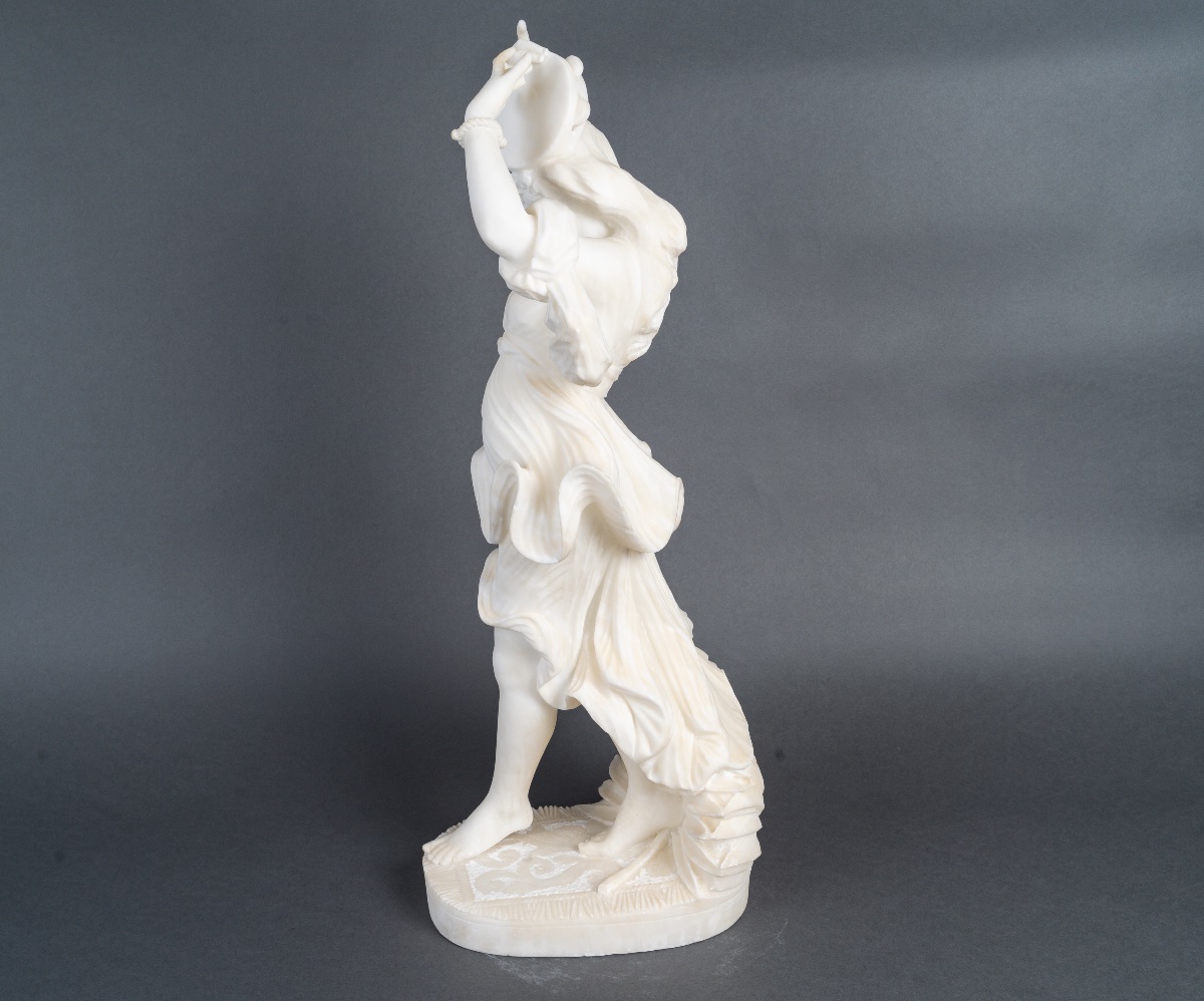 Sculpture en albâtre MARCHI G., XIXe siècle — 12