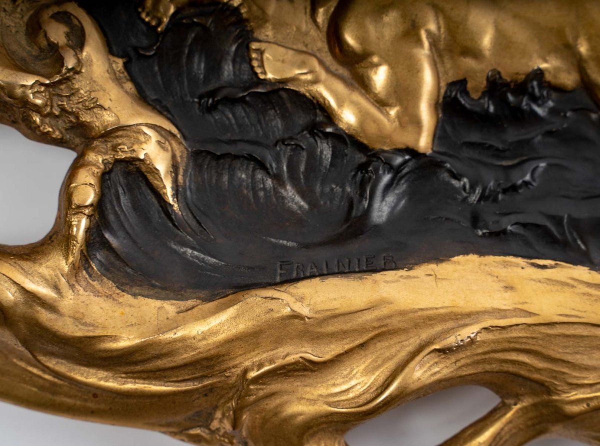 Un Vide Poche en bronze Double Patine — 7
