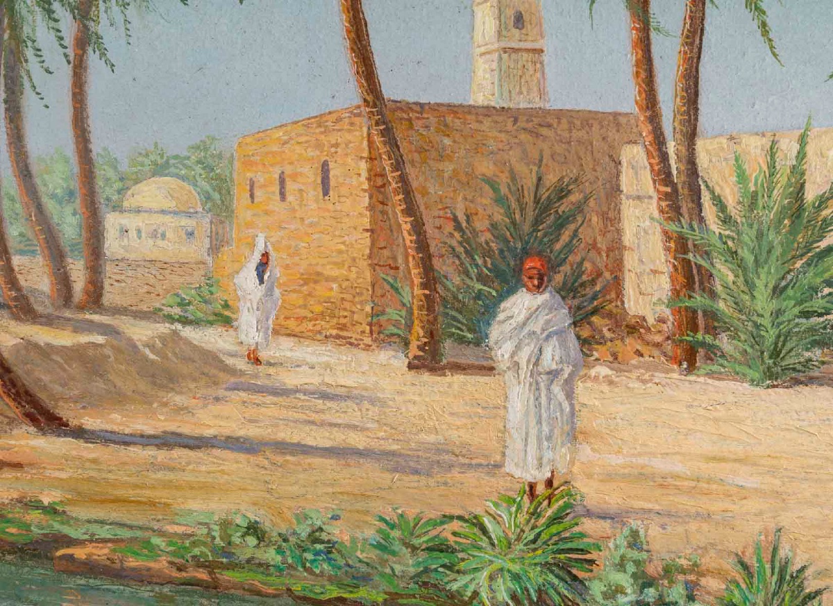 Paire de tableaux orientalistes, époque début XXè siècle — 6