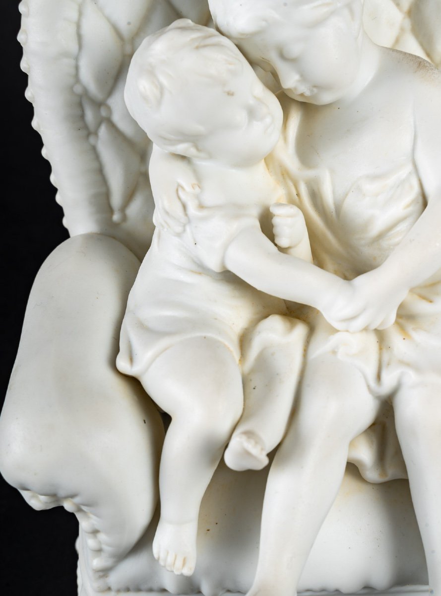 Miniature Nid en biscuit fin du XIXe siècle — 10