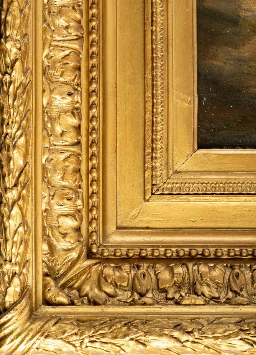 Travail français Composition florale fin du XIXe siècle — 8