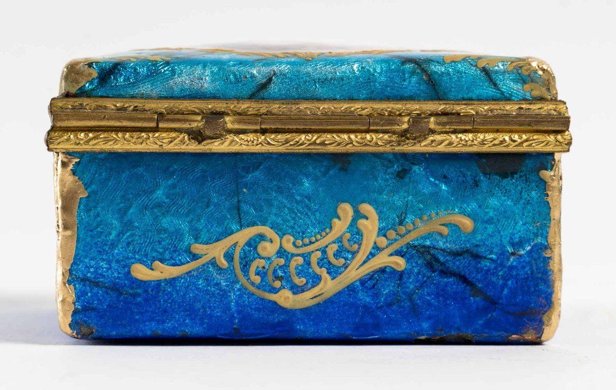 Boîte A bijoux en émail de Limoges — 10