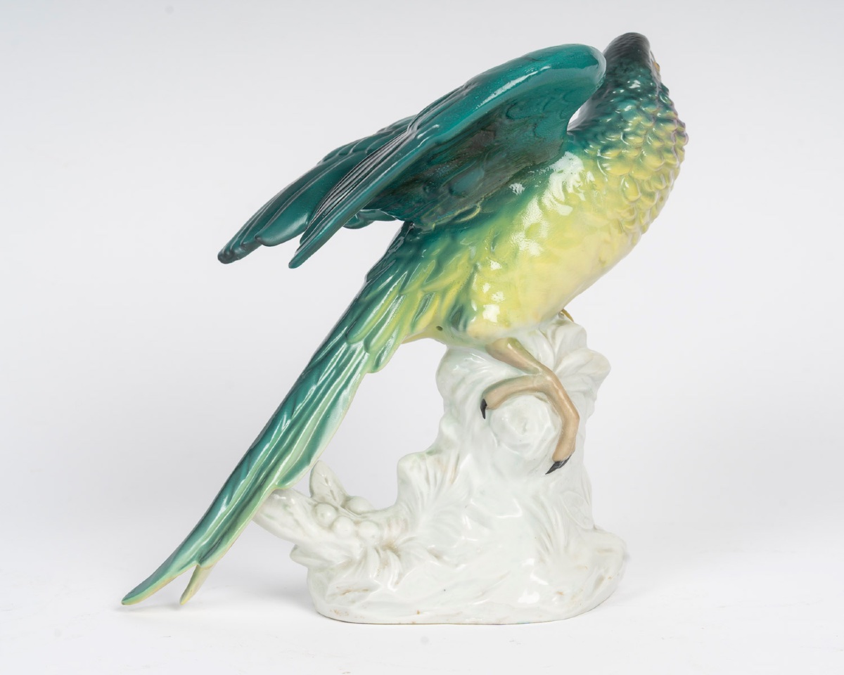 Une sculpture en porcelaine UNTER WEISS BACH, SAXE début du XXe siècle — 9
