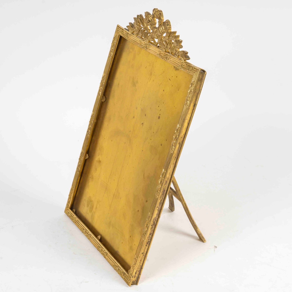 Un Cadre Photo en bronze doré, fin du XIXe siècle — 2