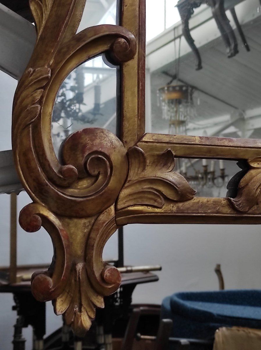 Miroir de style Louis XV époque XIXe siècle — 7