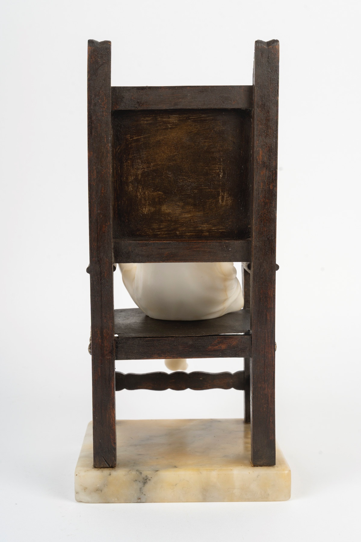Sculpture en marbre et bronze, époque et style art nouveau — 19