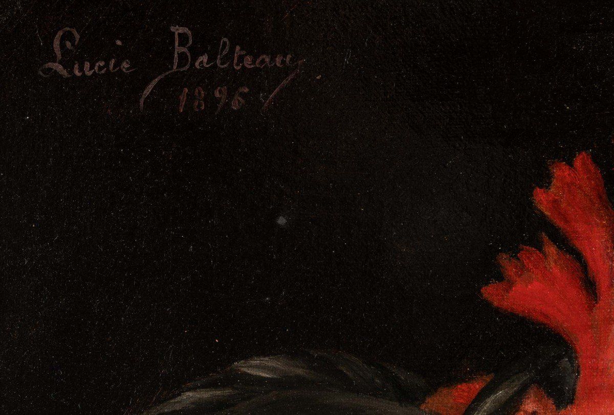 Paire de tableaux fleurs XIXéme siècle — 8