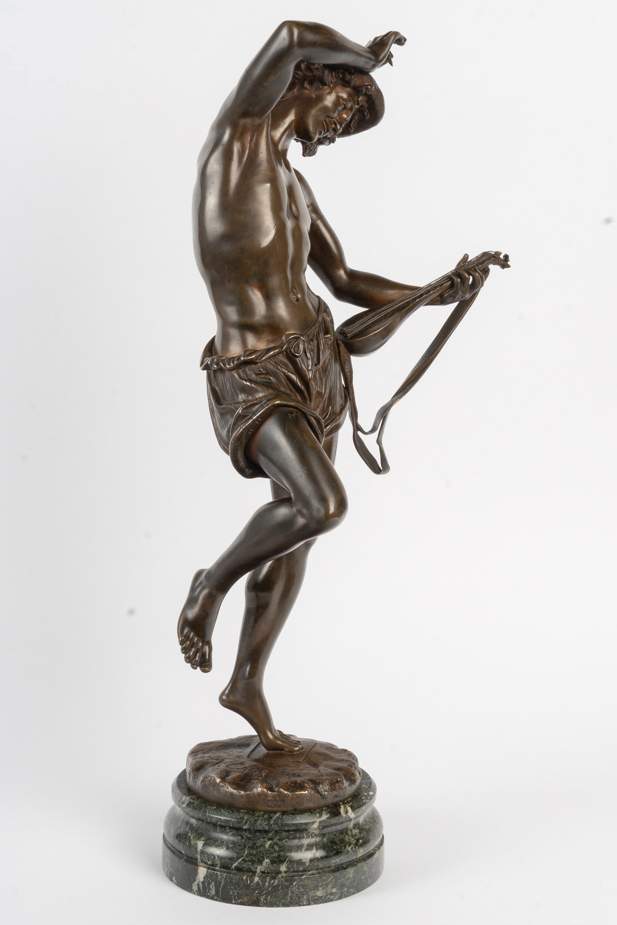 Bronze à patine brune, A. Carrier, fondeur V. Colin & Cie, Paris, fin du XIXe siècle — 15