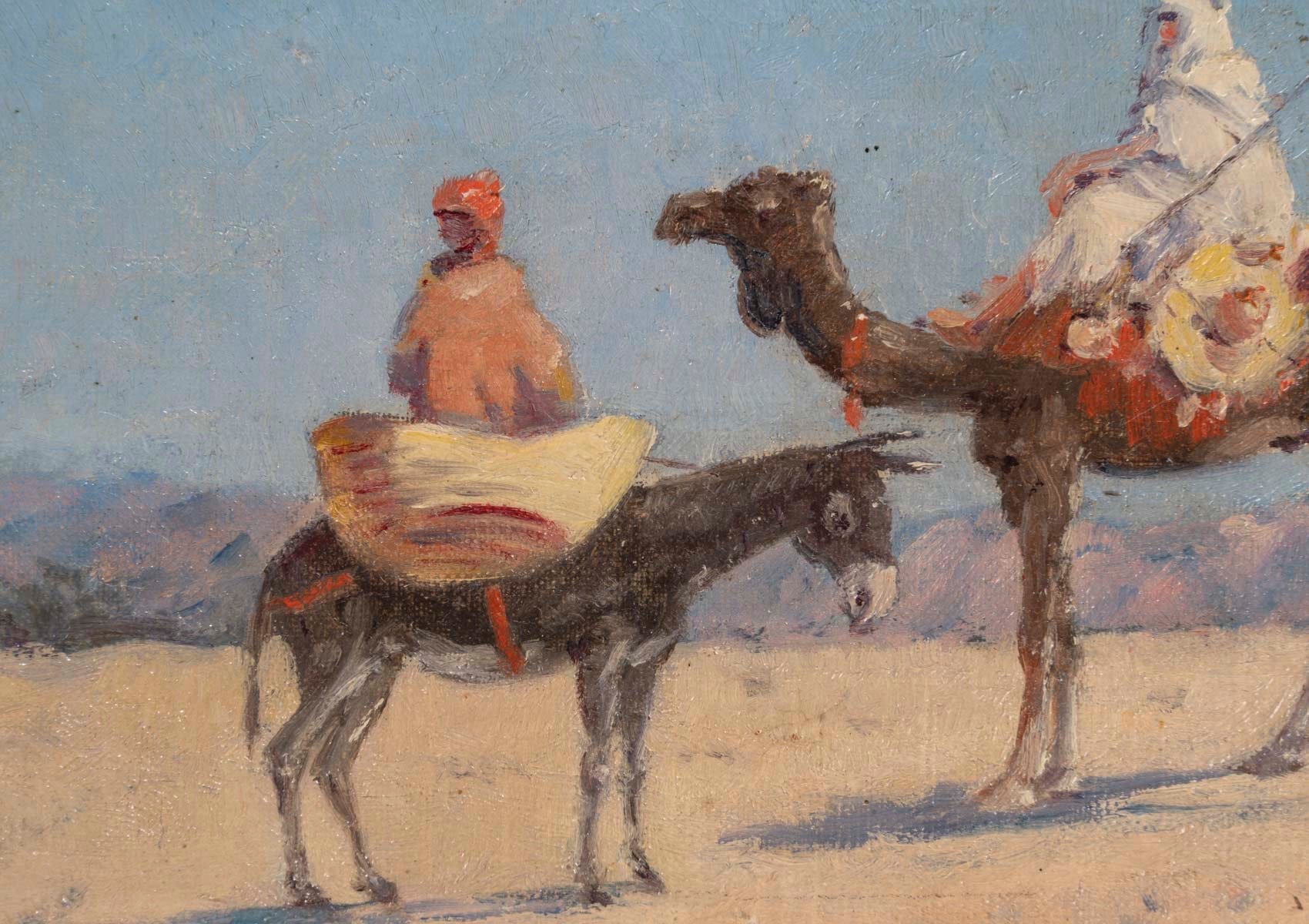 Une paire de tableaux orientalistes huile sur toile, BOIVIN — 21