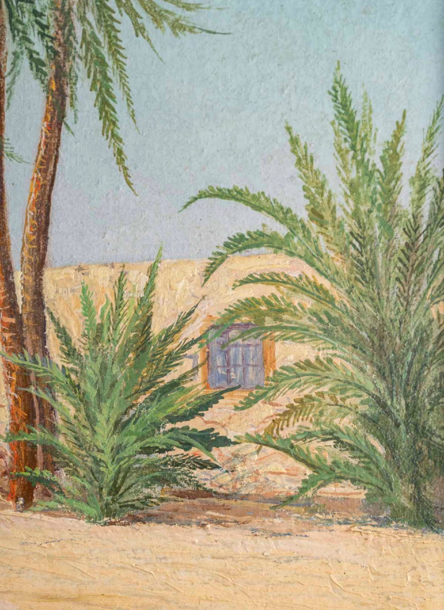Paire de tableaux orientalistes, époque début XXè siècle — 9