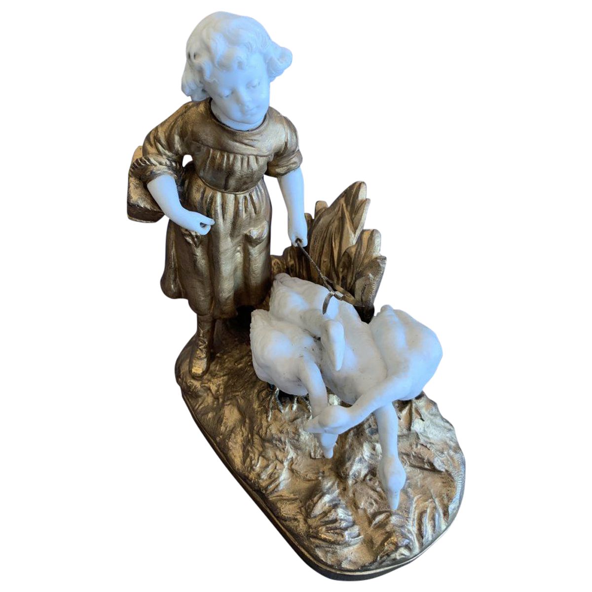 Figurine petite fille aux Oies — 2