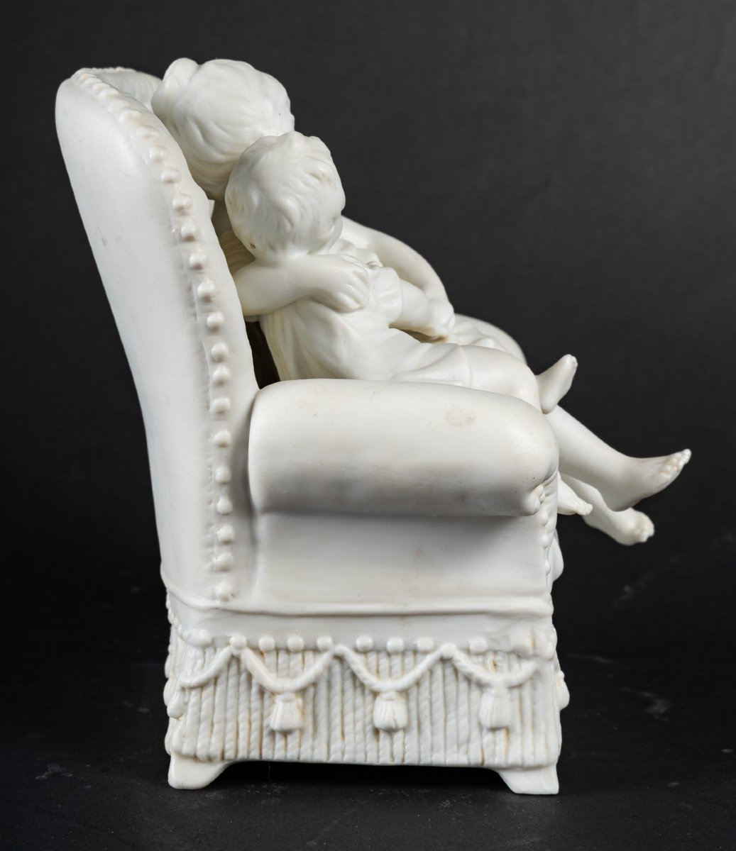 Miniature Nid en biscuit fin du XIXe siècle — 4