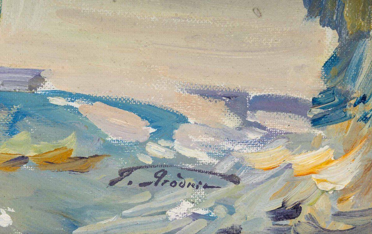 Huile sur toile Russe XXe siècle — 6