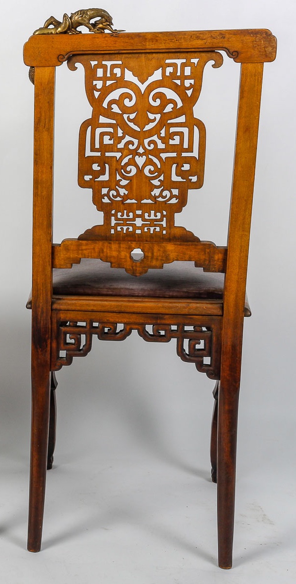 Une chaise Viardot, fin du XIXe siècle — 5