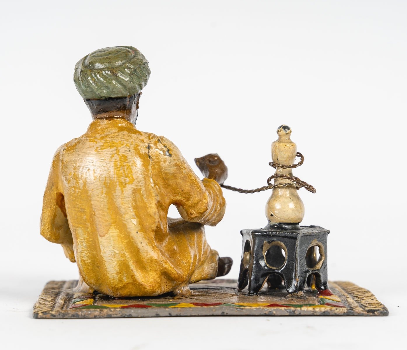 Sculpture Orientaliste en Régule polychrome XXe siècle — 5
