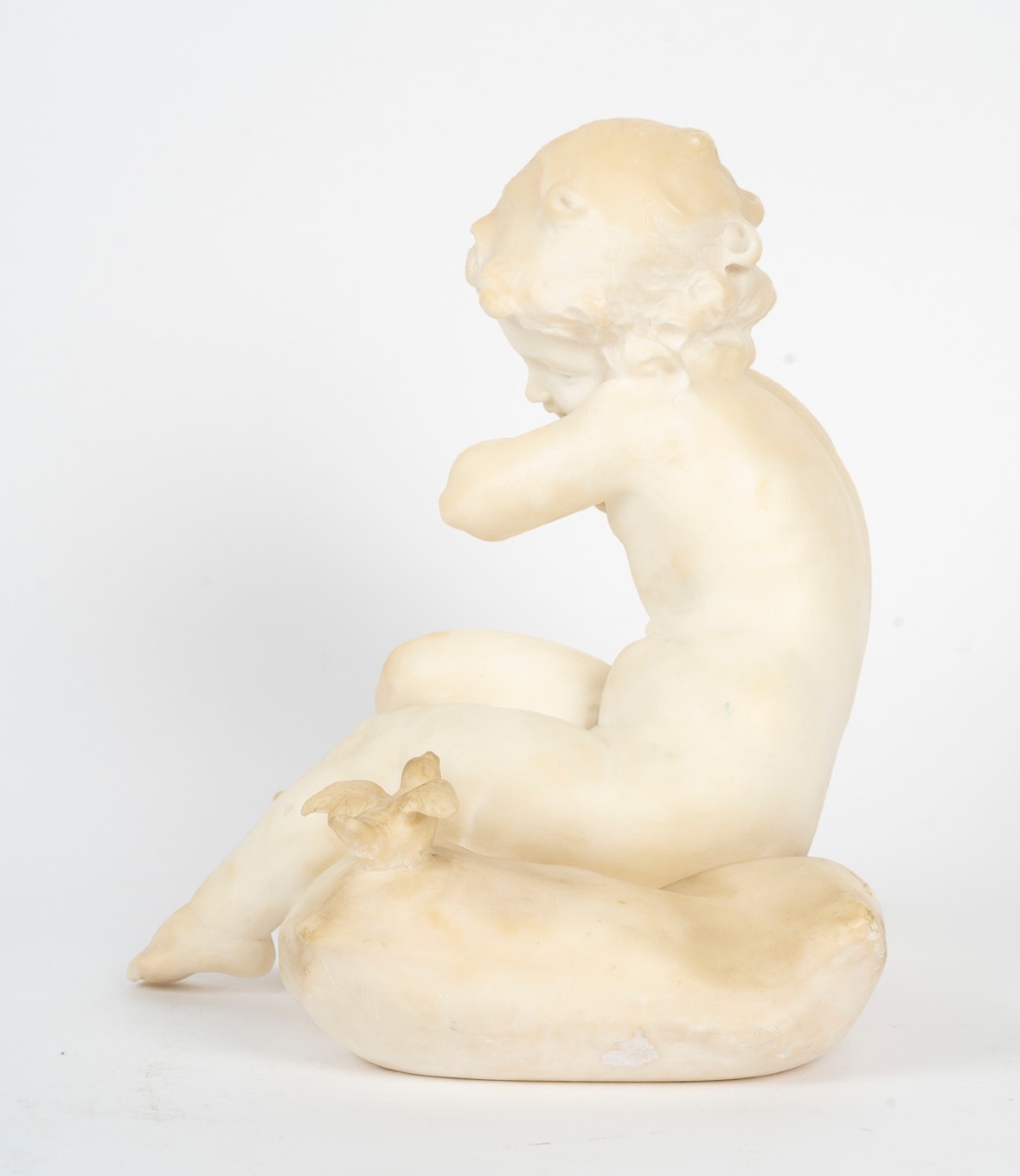 Sculpture en marbre GORY, début du XXe siècle — 5