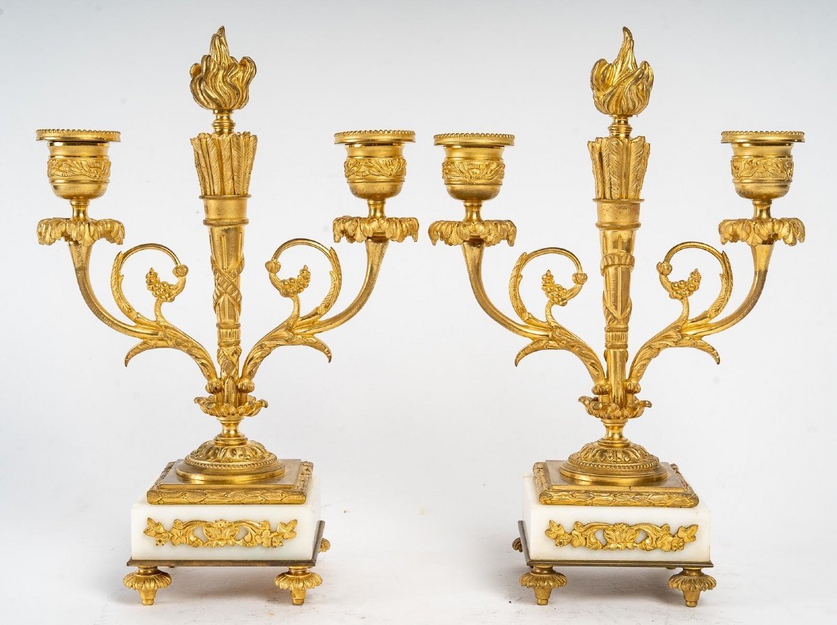 Une Garniture de Cheminée fin du XIXe siècle — 5
