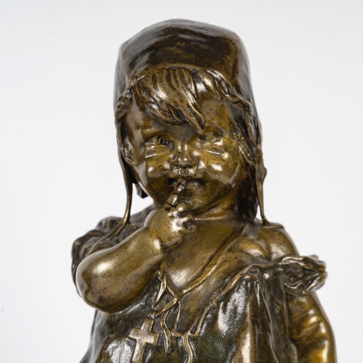 Une paire de sculptures Juan Clara en bronze A Patine Brune, fin du XIXe siècle — 5