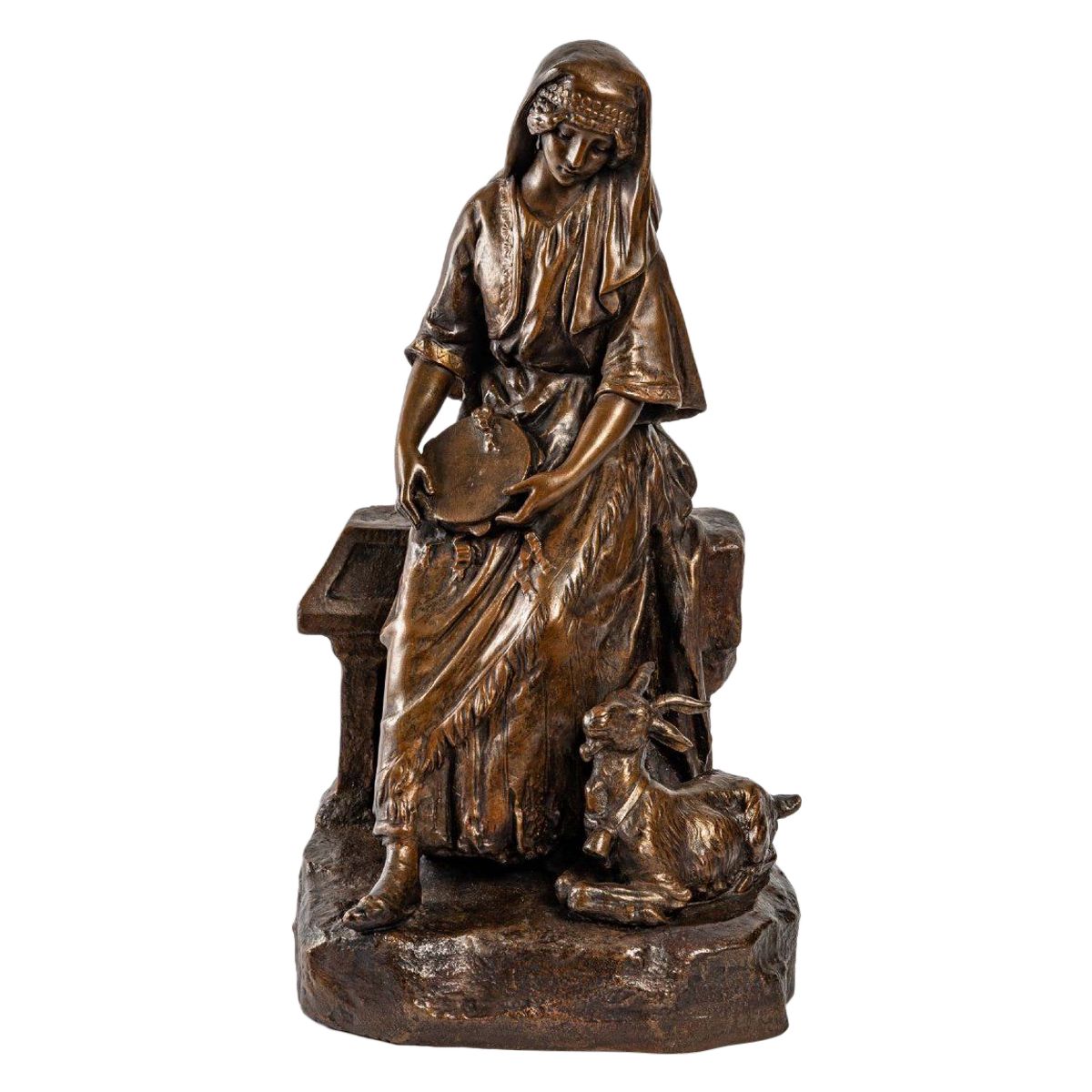 La Jeune Bergère par Mednat, 1900 — 2