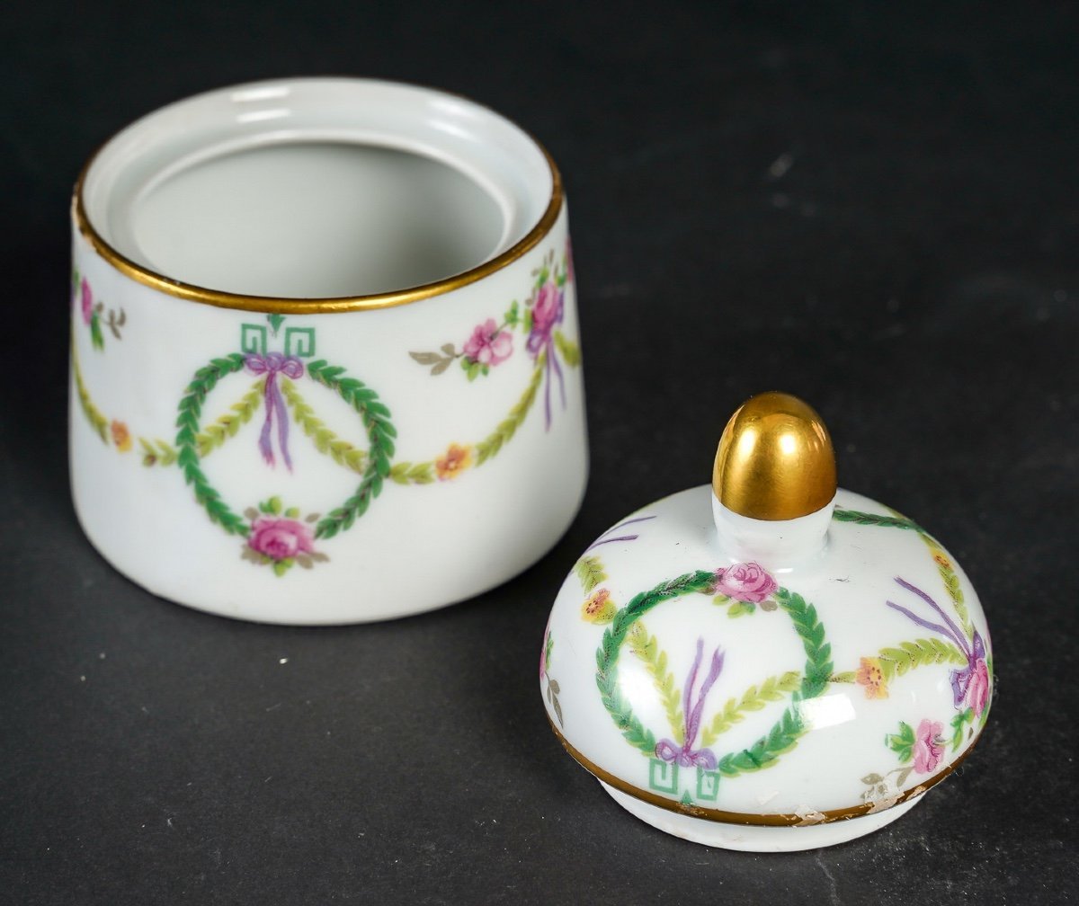 Service thé et café tête à tête en porcelaine de Limoges — 10