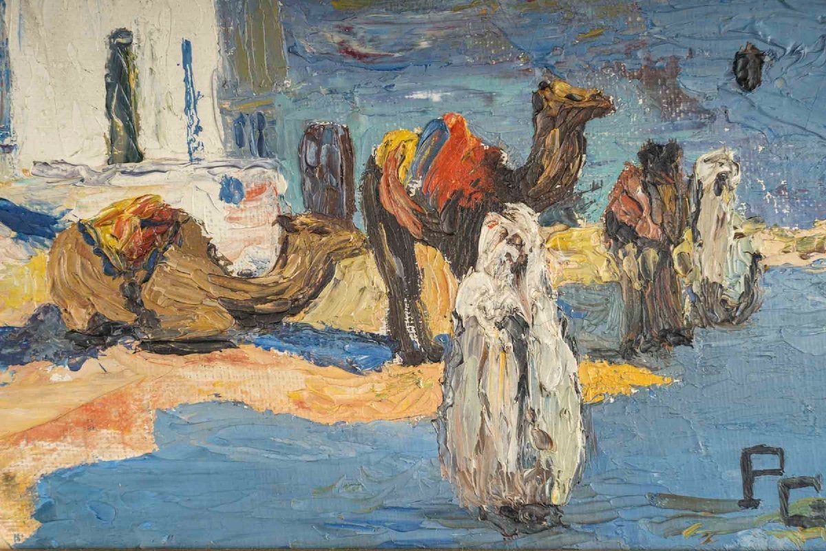 Un tableau Orientaliste, début du XXe siècle — 4