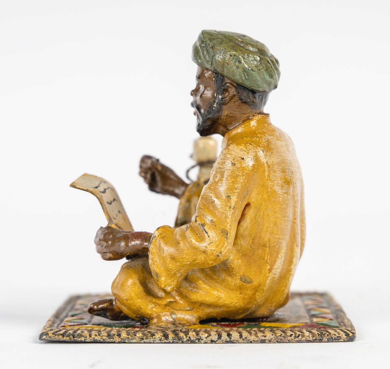Sculpture Orientaliste en Régule polychrome XXe siècle — 6