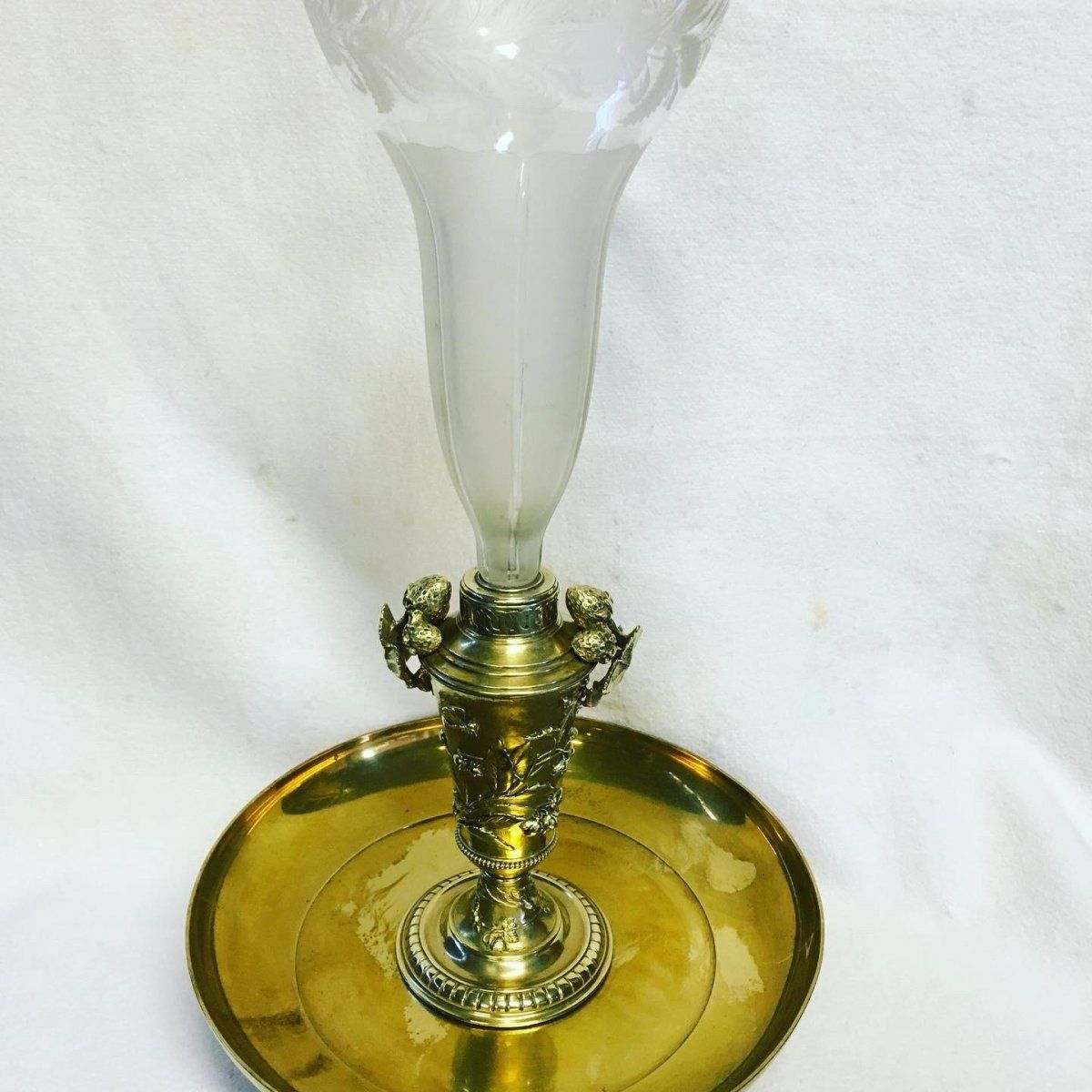 Coupe Soliflore en bronze Napoléon III — 6
