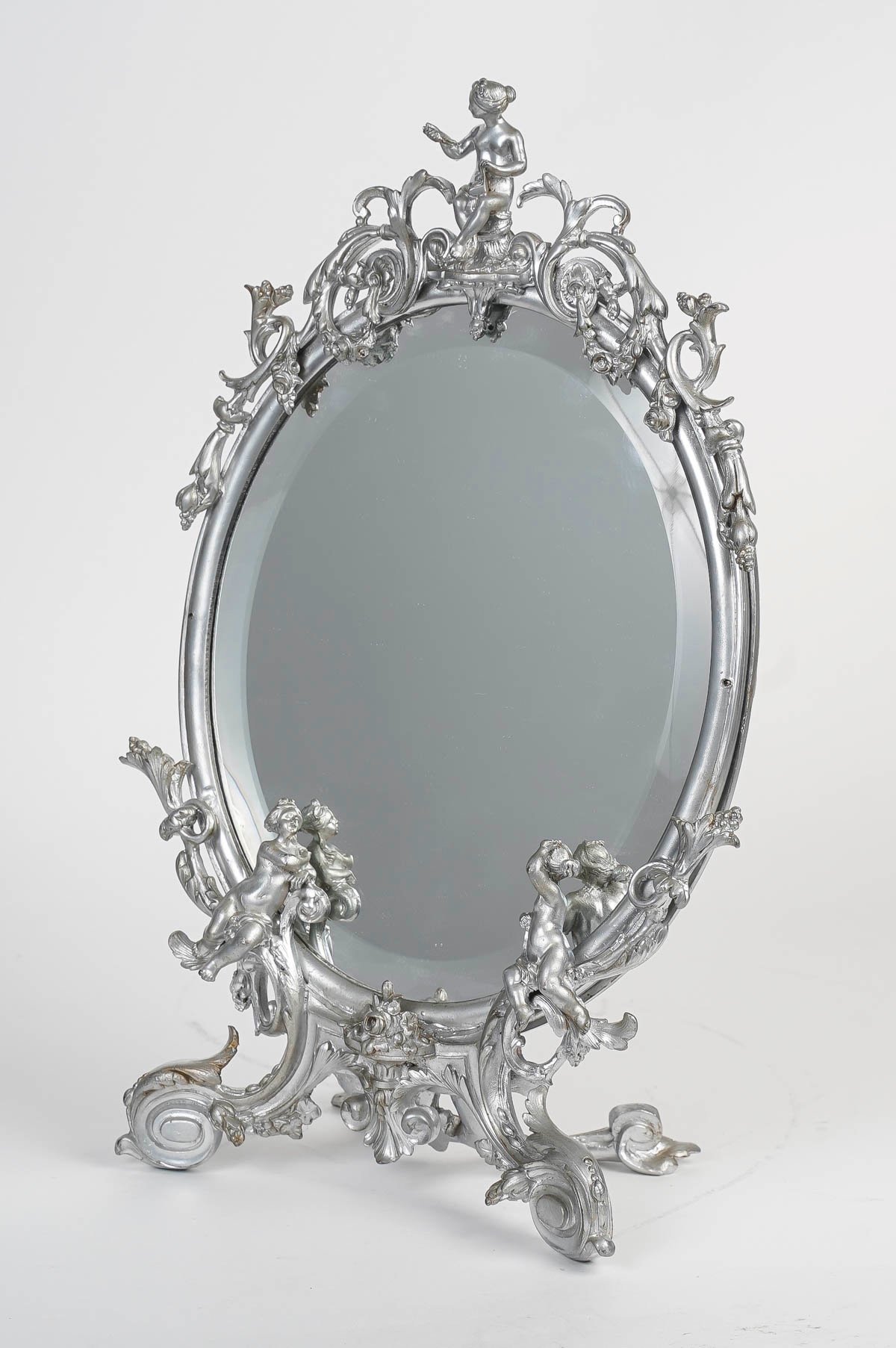 Une belle paire de miroirs de table fin du XIXe siècle — 8
