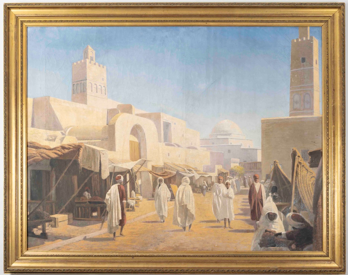 Un tableau orientaliste, le Kairouan, 1900 — 5