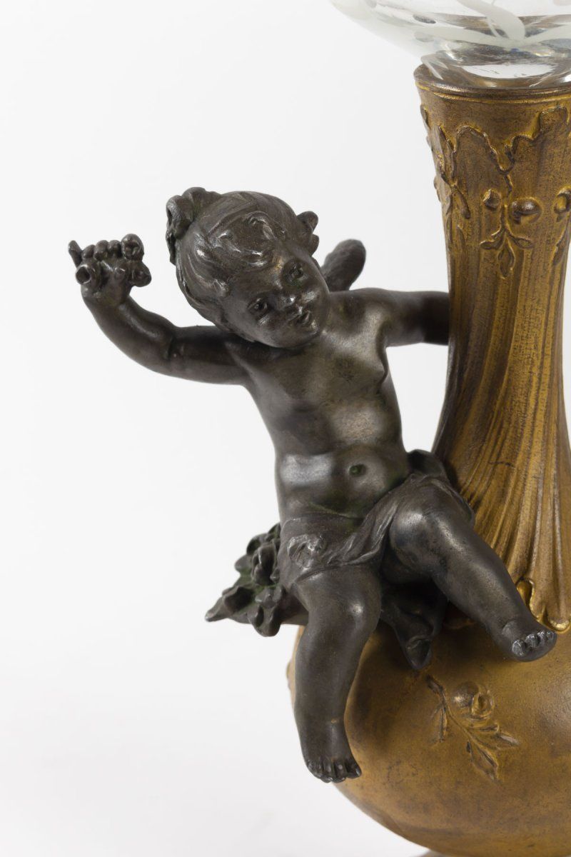 Paire de petits vases Soliflore Napoléon III — 5