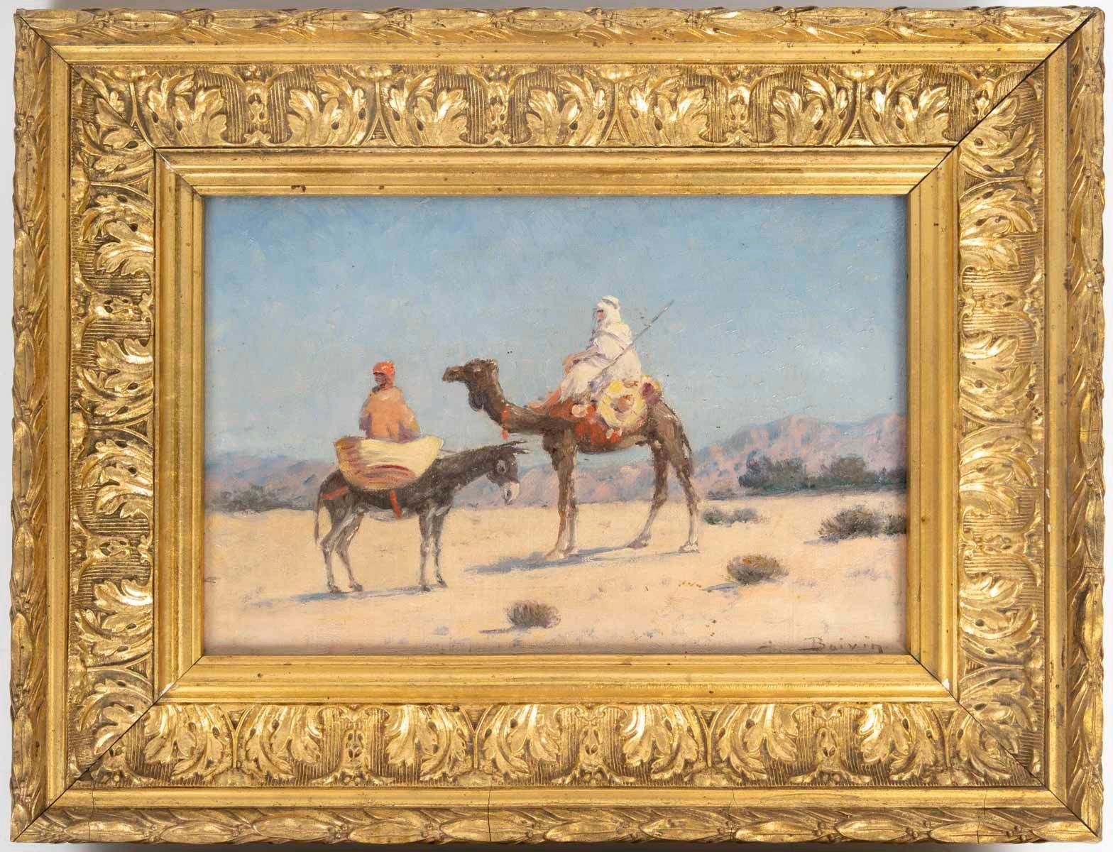 Une paire de tableaux orientalistes huile sur toile, BOIVIN — 14
