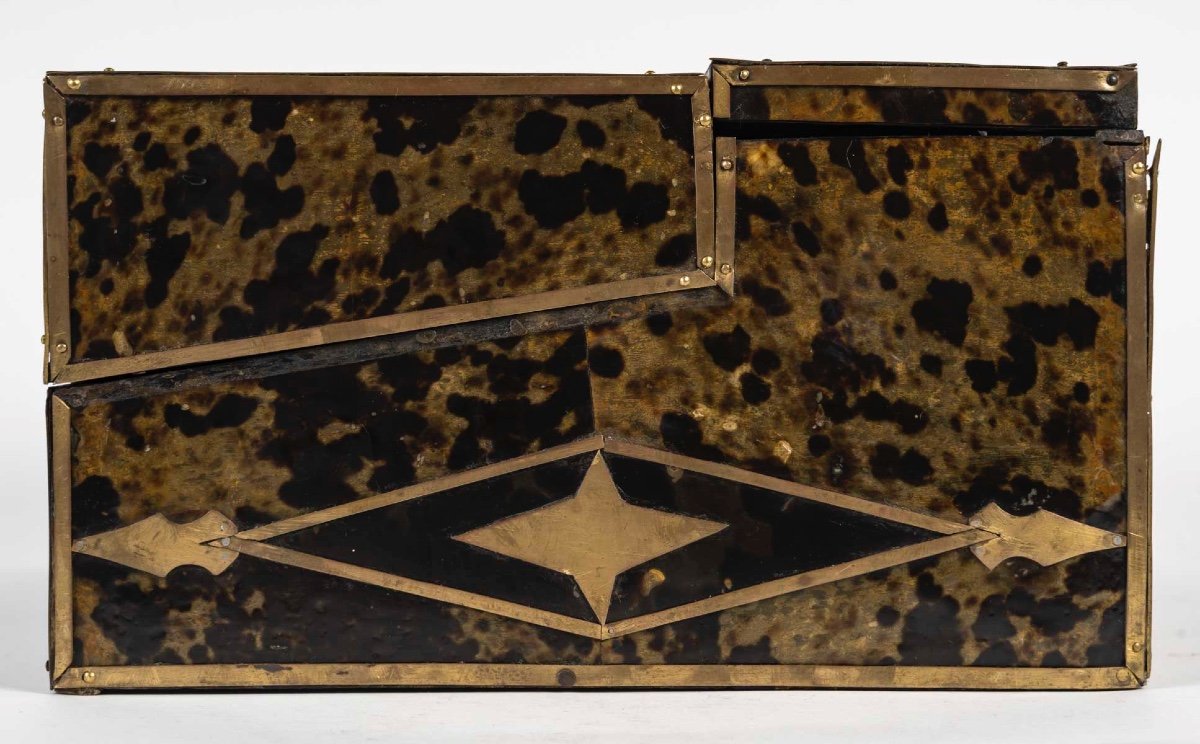 Un secrétaire de voyage en marqueterie boulle, époque Napoléon III — 11