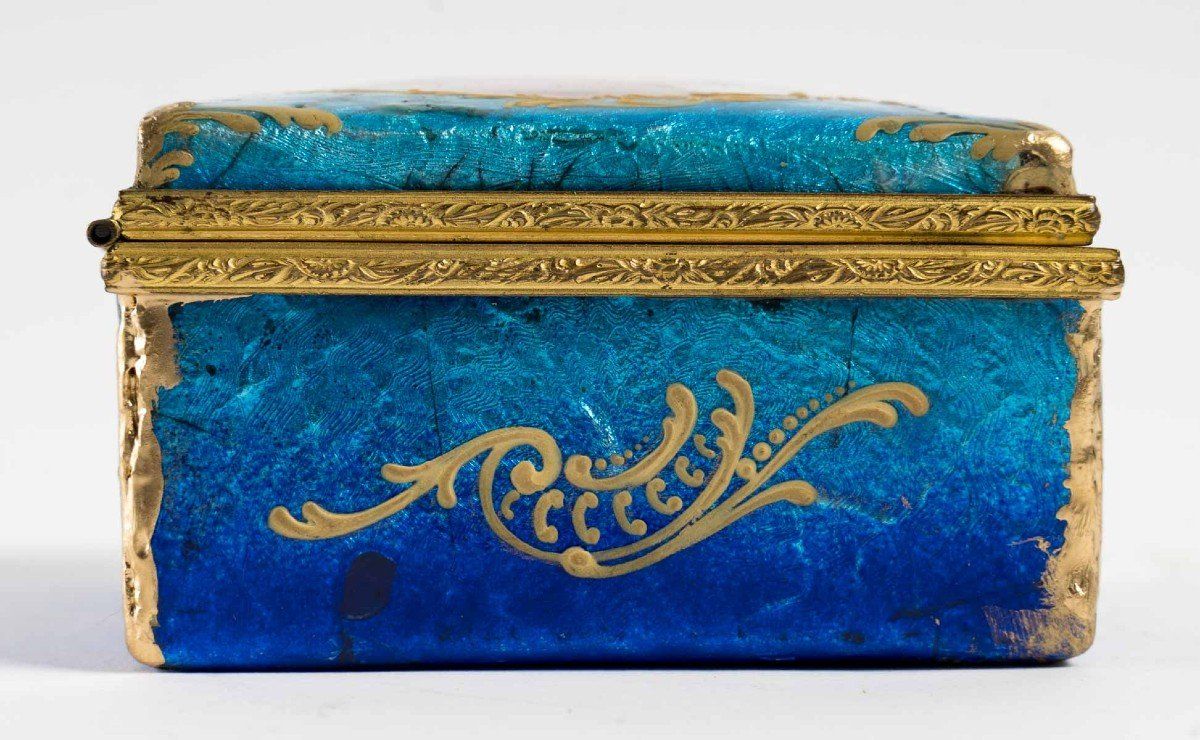 Boîte A bijoux en émail de Limoges — 5