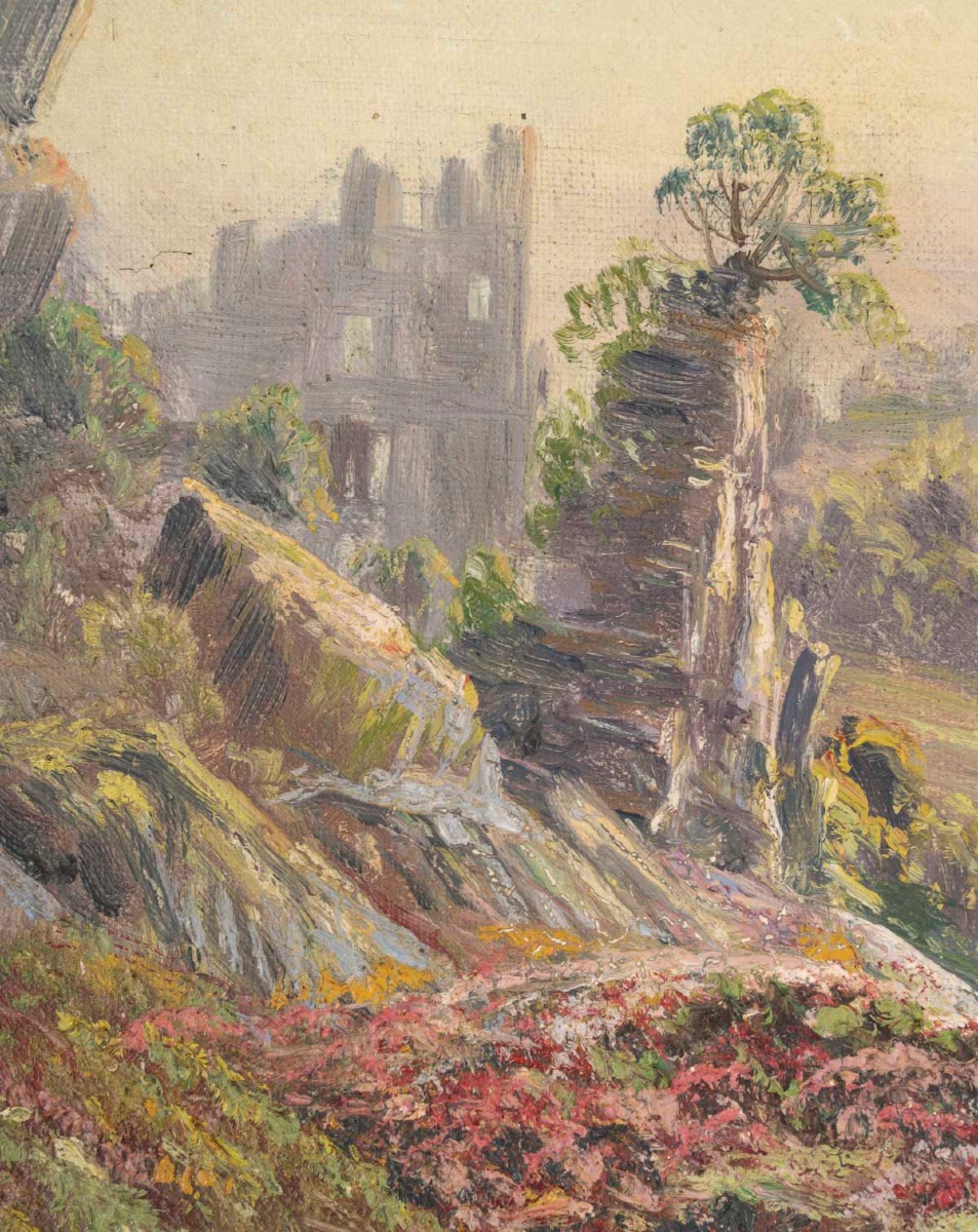 Tableau paysage Gaston Anglade, fin du XIXe siècle — 4