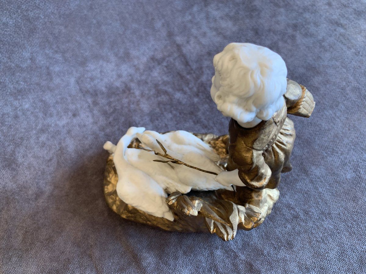 Figurine petite fille aux Oies — 8