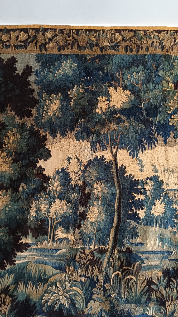 Une tapisserie de Verdure de Aubusson, début du XVIIIe siècle — 13