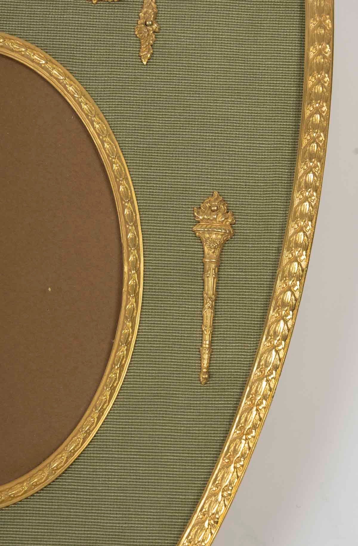Un beau cadre photo de style Napoléon III, fin du XIXe siècle — 5